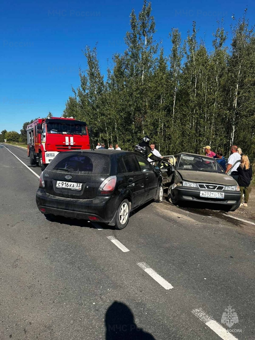 Суздальский район, автодорога 17К-7, поворот на с. Ляховицы.