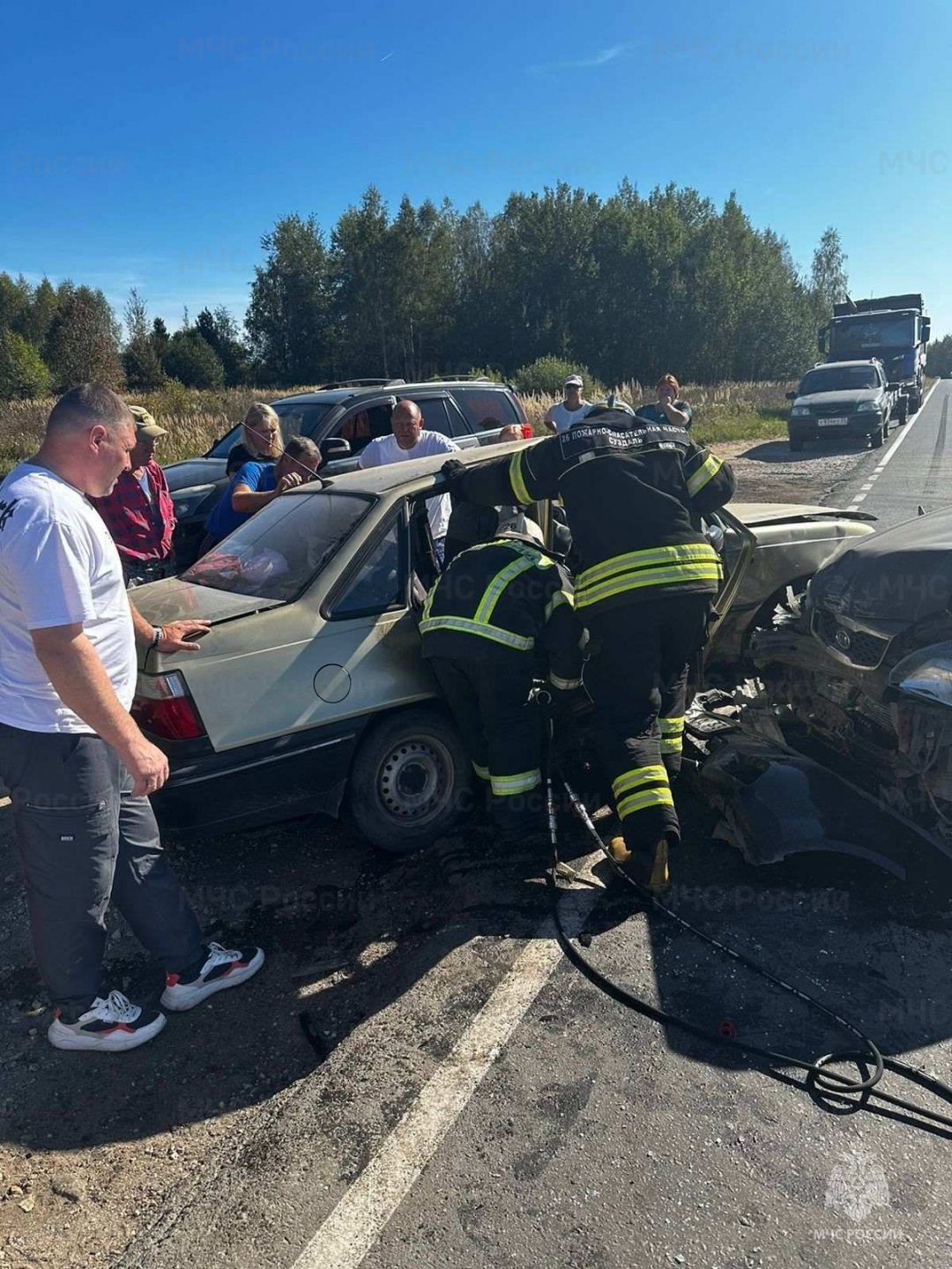 Суздальский район, автодорога 17К-7, поворот на с. Ляховицы.